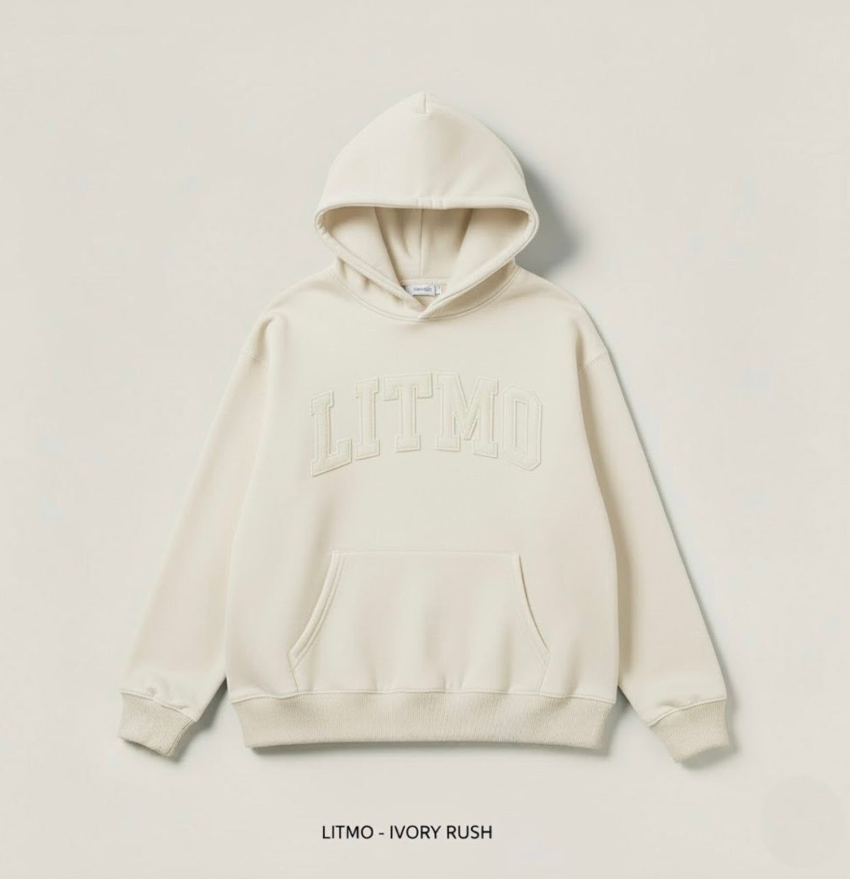 Litmo Premium Hoodie - Ivory Rush